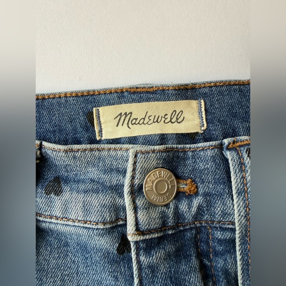 Madewell Blue Denim Skirt 🩵💙 98% COTTON 🦋 - Picture 3 of 11